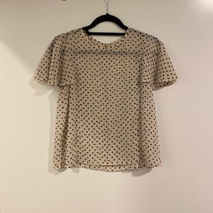 Flowy & Airy Polka Dot Top